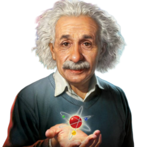 Albert Einstein png no background