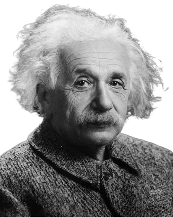 Funny Albert Einstein png cutout