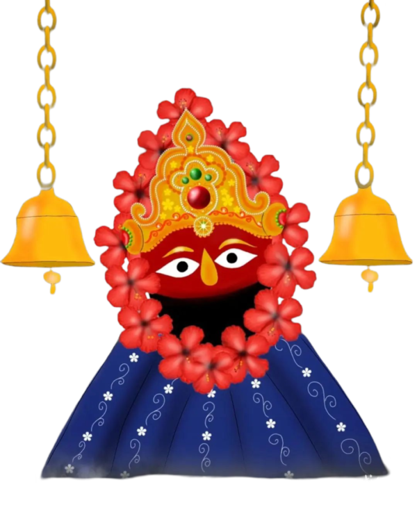 Goddess maa tarini png transparent image