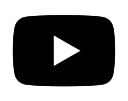 black youtube png image