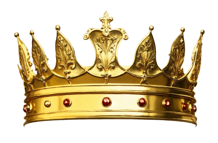 gold crown png cutout