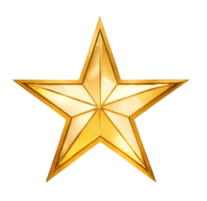 gold star png image