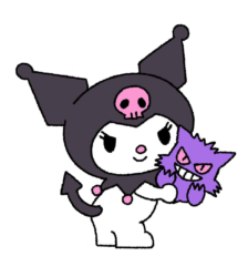 kuromi png clipart image