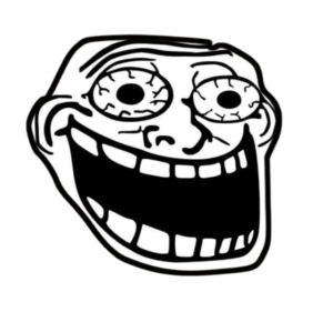 lol troll face png transparent image