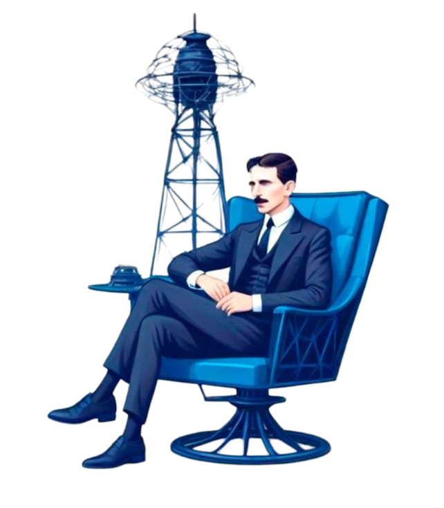 nikola tesla png hd photo