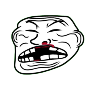 troll face png hd clipart image