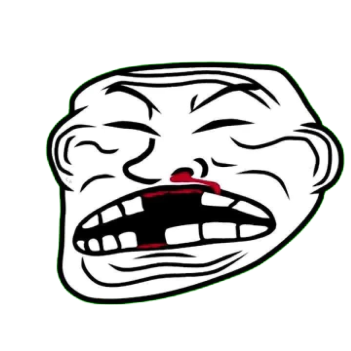 troll face png hd clipart image