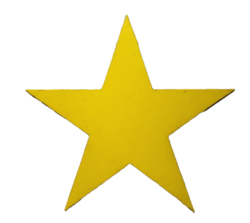 yellow star png image