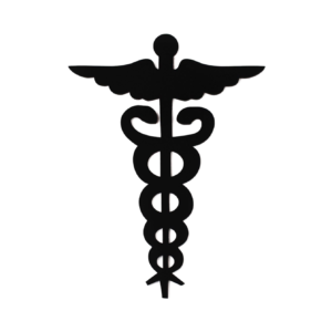 3d Black Doctor Png Logo image