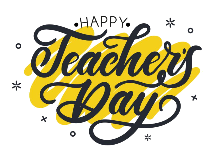 Happy Teachers Day Png Text photo