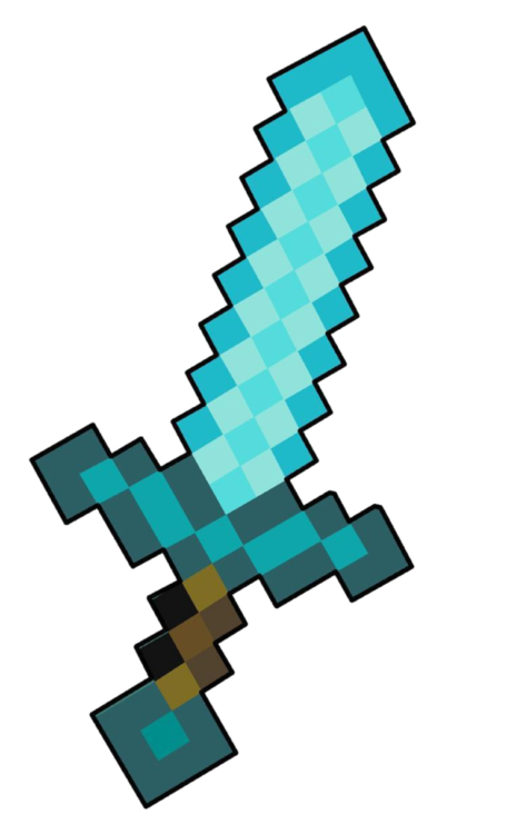 Minecraft Sword Png Image Download Free