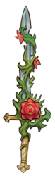 Roses with Swords png image