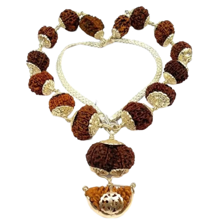 Rudraksha Mala Png Transparent image