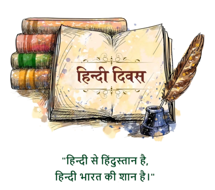 hindi diwas png photo download