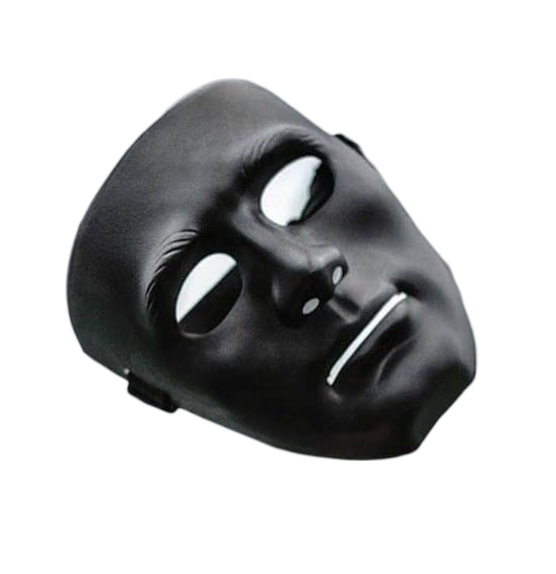 Black Hacker Mask Png Image