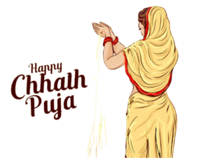 Happy Chhath Puja Png Transparent Image