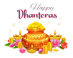 Happy Dhanteras Png HD No Background Image