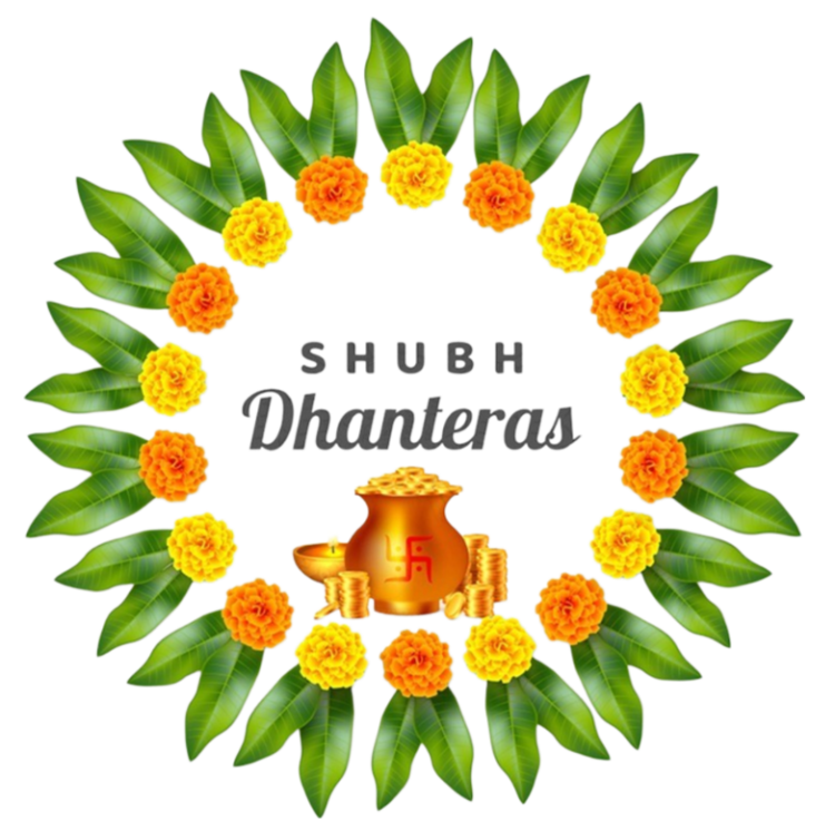 Shubh Dhanteras Png Cutout Image Free