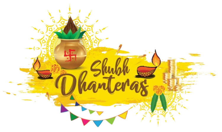 Shubh Dhanteras Png Text Image Free