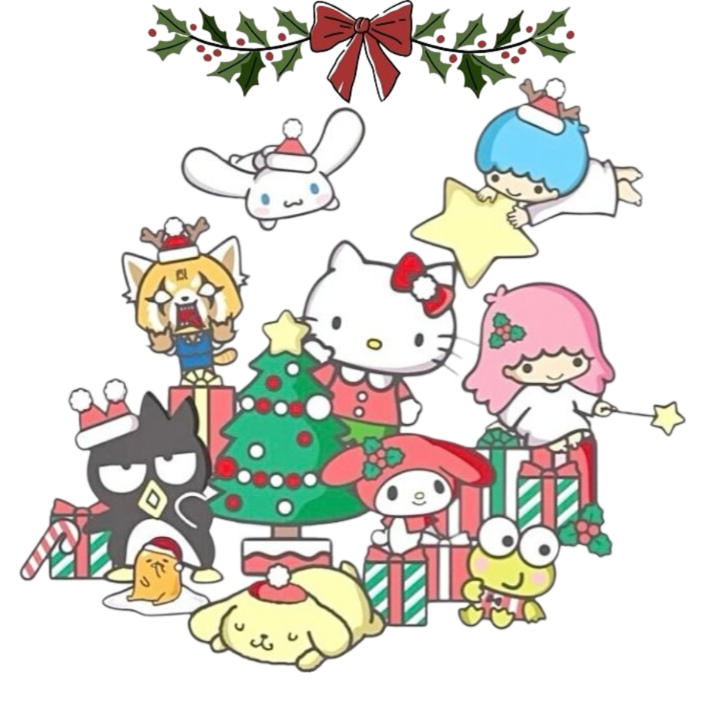 Hello Kitty Christmas Png Image Free