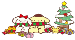 Pompompurin Christmas Png Image