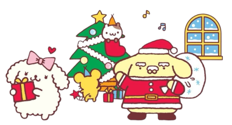 Pompompurin Christmas Png Image Free
