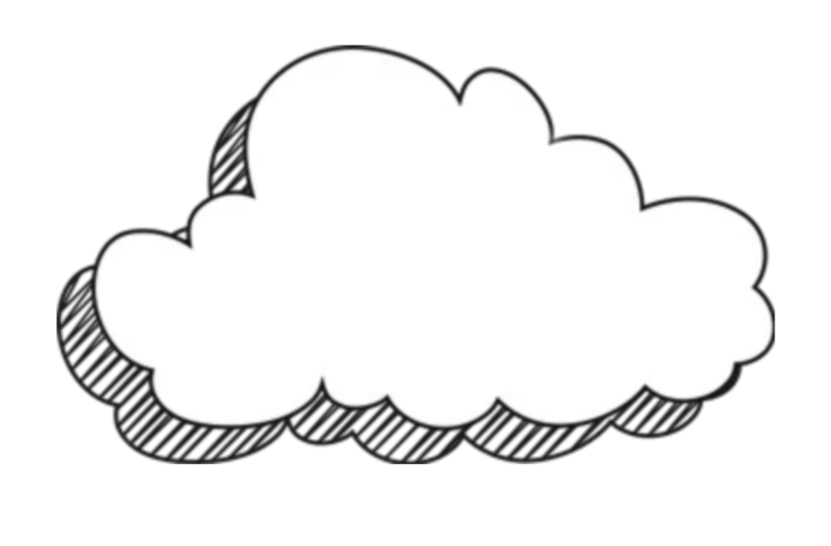 Cartoon Cloud PNG Transparent Image
