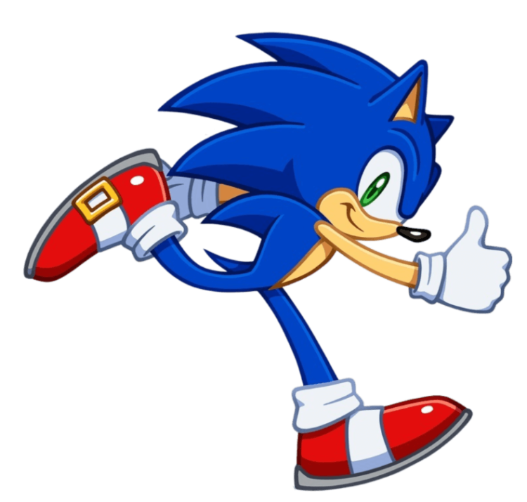 Classic Sonic Png Premium Image