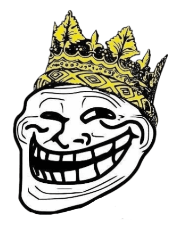 King Troll Face Png Image Download
