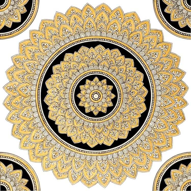 Golden Mandala Png Photo