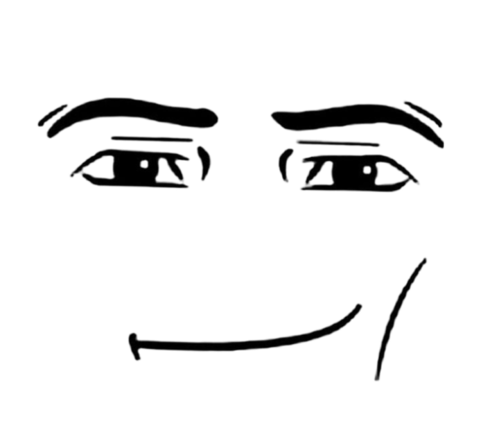 Man Face Roblox Png Images Free Download