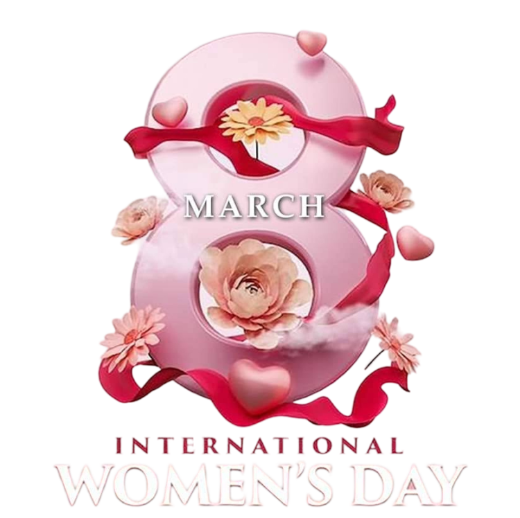 8 March Women's Day Png Photo
