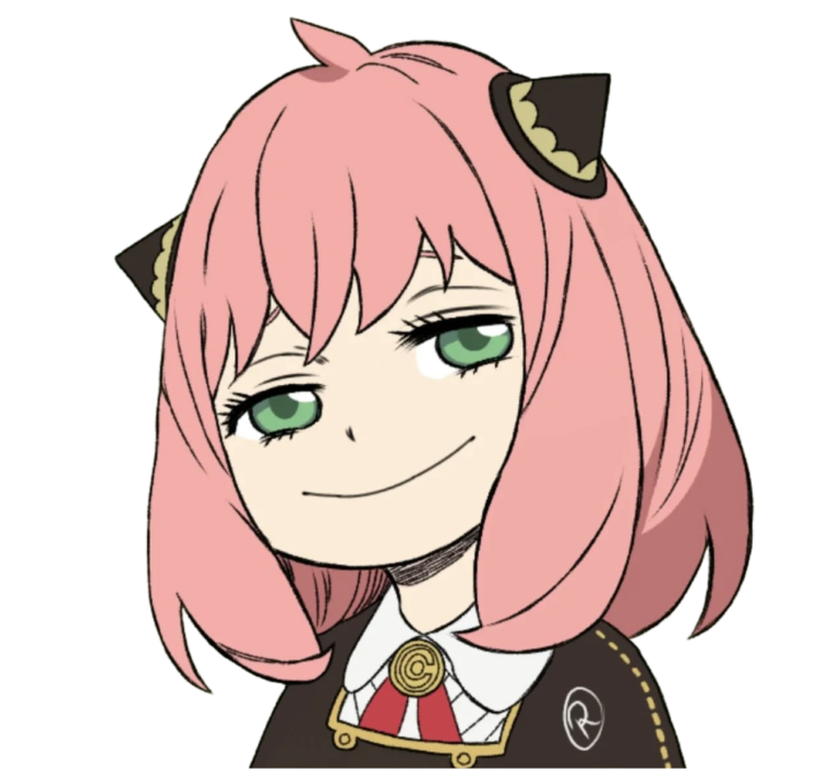 Anime Anya Forger Png Image Free