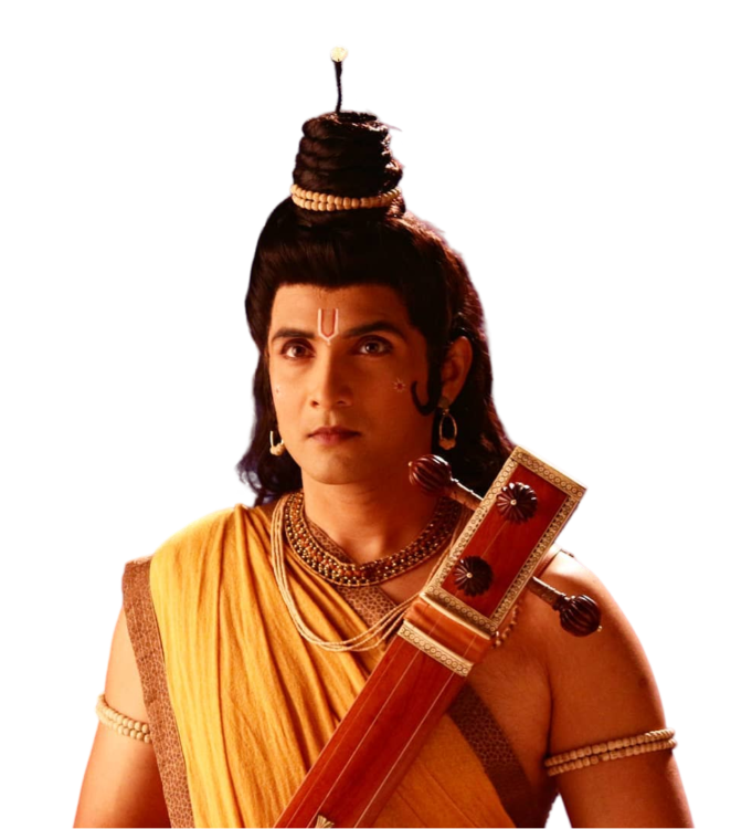 God Narada Muni Png Transparent Image
