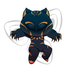 Black Panther Logo - free transparent PNG image, no background, HD download