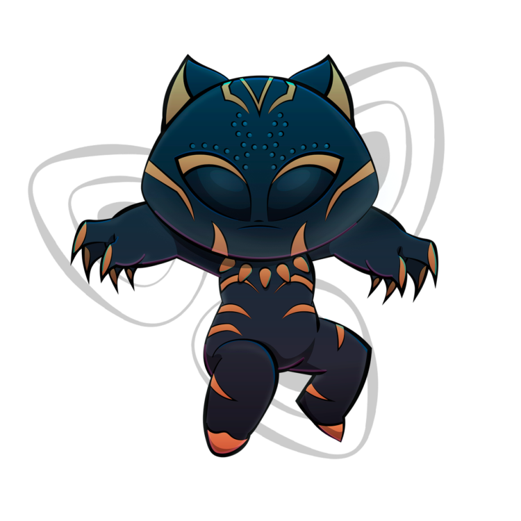 Black Panther Logo - free transparent PNG image, no background, HD download