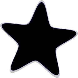 Black Star Png - free transparent PNG image, no background, HD download