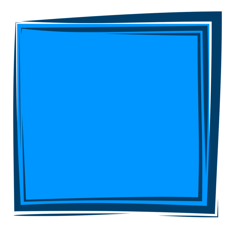 Blue Picture Frame Png - free transparent PNG image, no background, HD download