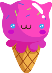 Ice Cream Emoji - free transparent PNG image, no background, HD download