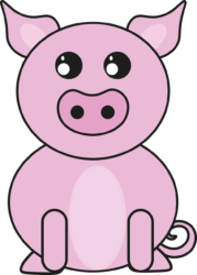 Piglet Clipart - free transparent PNG image, no background, HD download