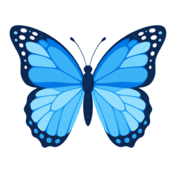 Blue Butterfly Png - free transparent PNG image, no background, HD download