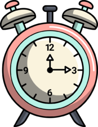 Clock Cartoon - free transparent PNG image, no background, HD download