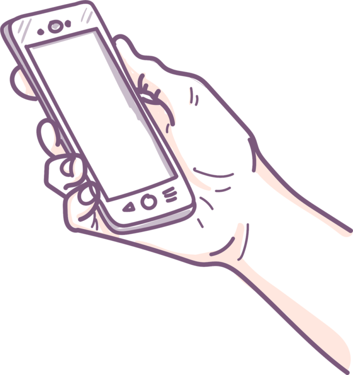 Hand Mobile Png - free transparent PNG image, no background, HD download