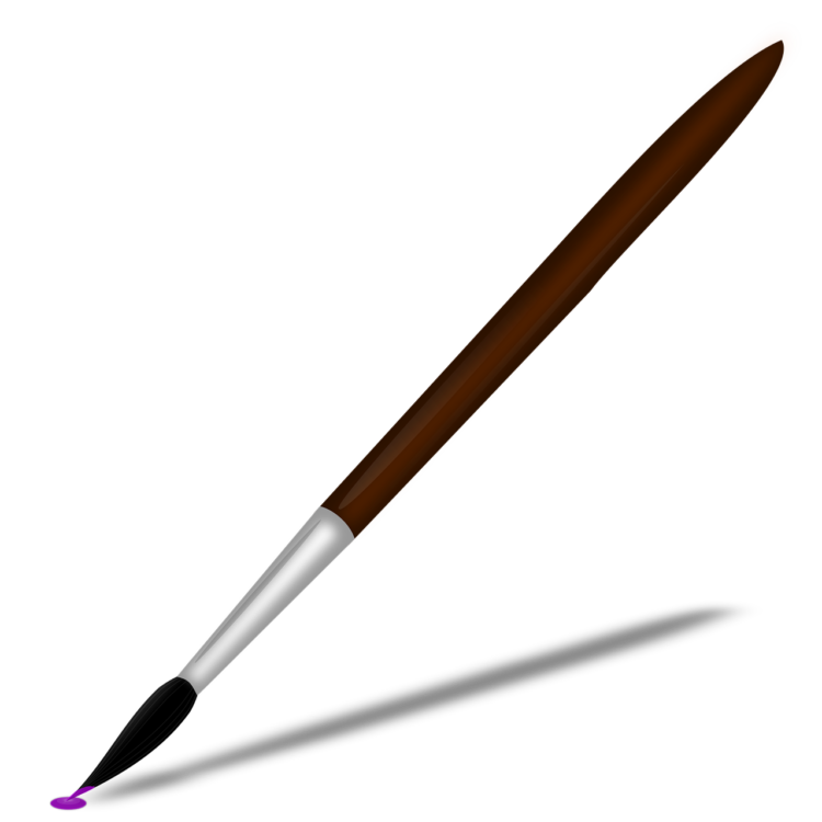 Paint Brush Clipart Png - free transparent PNG image, no background, HD download