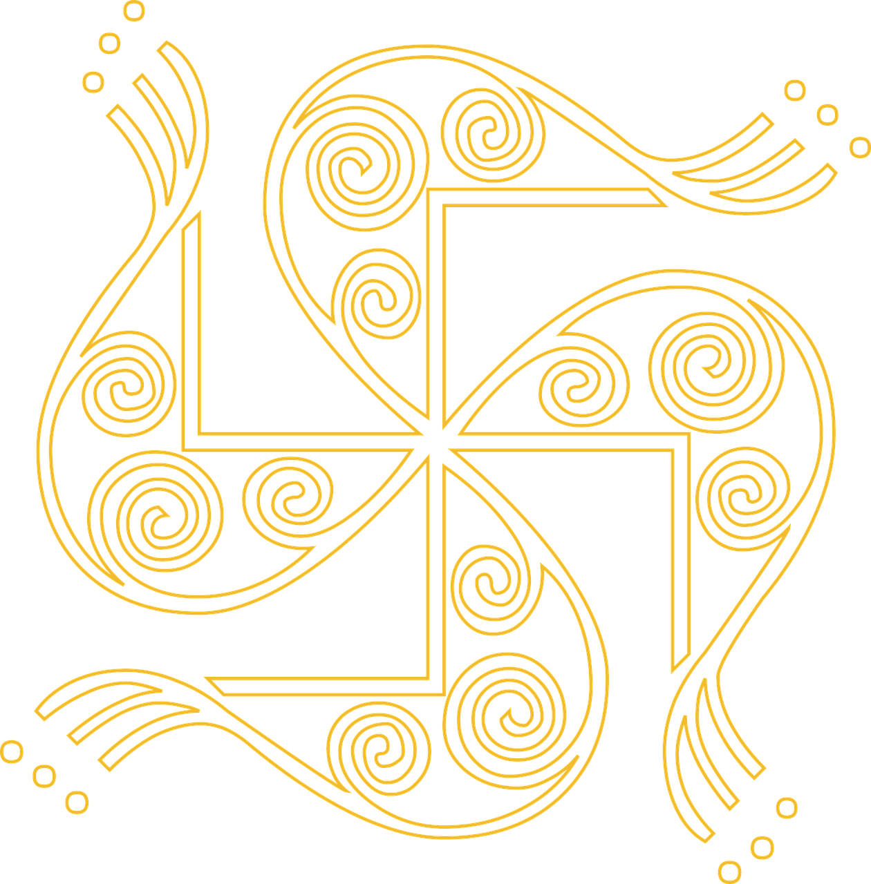 Rangoli Design Png - Free Transparent PNG Download